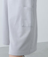 AFF AIVER　ドライスウェットワイドクォーターパンツ