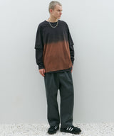 AFF AIVER　グラデーションブリーチレイヤードロンTEE