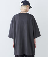 AIVER　16/‐ウォッシュ天竺モンスターS/S TEE