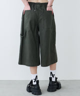 AIVER　ワイドクォーターダブルニーパンツ