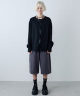 【ONLINE STORE先行予約】AFF AIVER　16/-ウォッシュ天竺ワイドスリーブL/S TEE