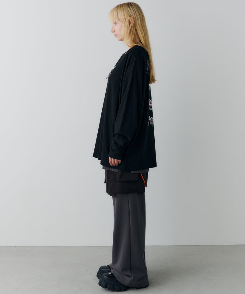 【予約】AIVER　エラープリントL/S TEE