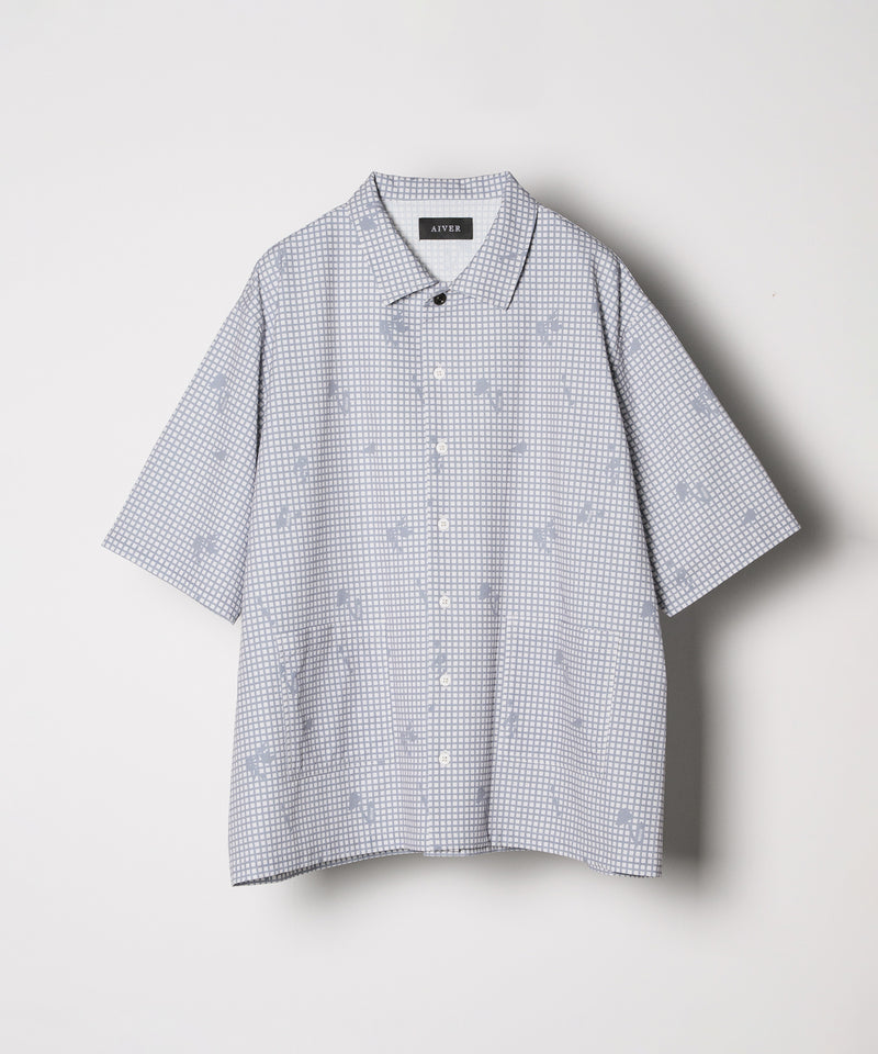 AIVER ドットメッシュナイトカモ S/S シャツ