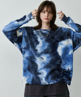 【予約】AFF AIVER　ムラ染めニットL/S TEE