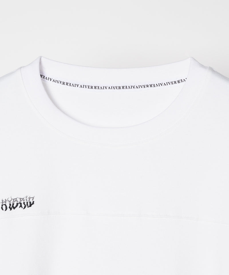 【予約】AIVER　30/2ウォッシュ天竺フットボールL/S TEE