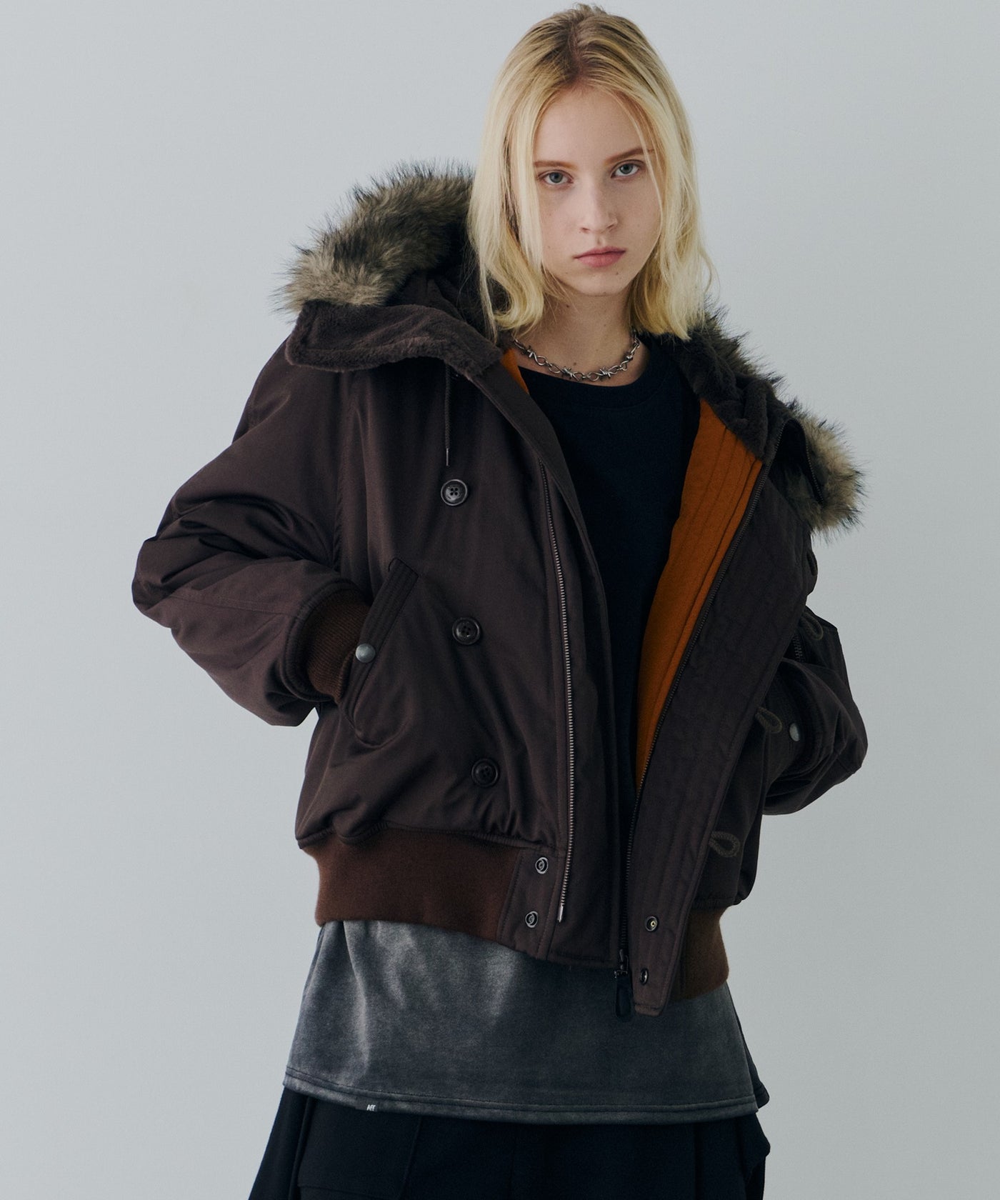 AIVER N-2Bフライトブルゾン