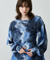 【予約】AFF AIVER　ムラ染めニットL/S TEE
