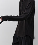【予約】AIVER　ヘビーワッフルヘンリーネックL/S TEE