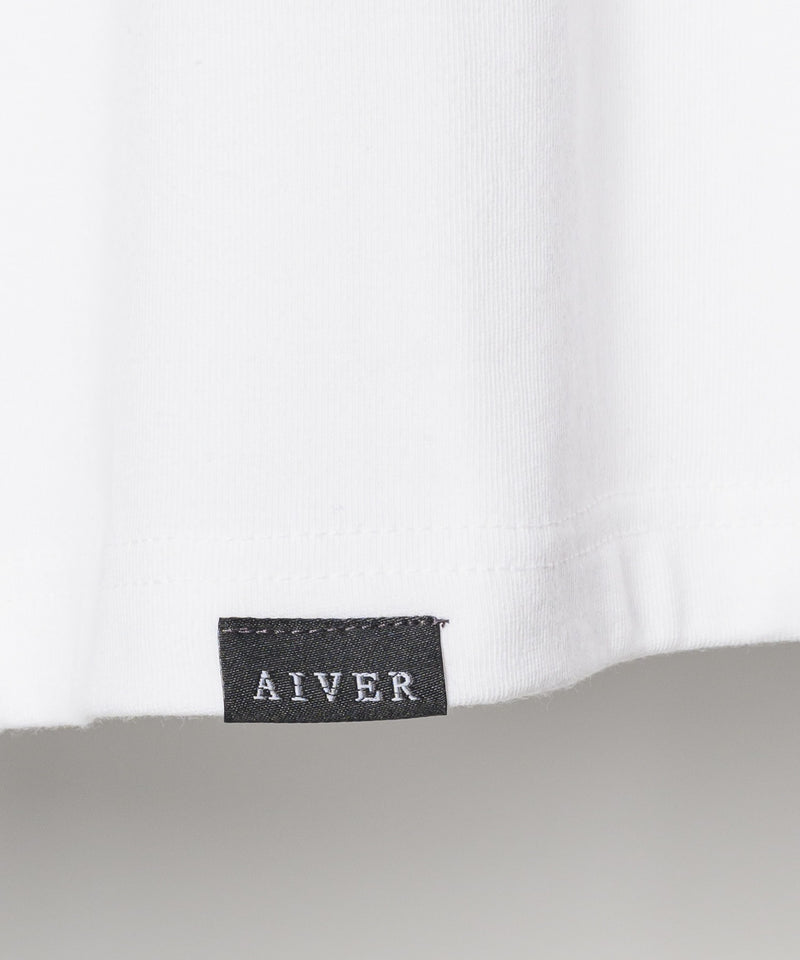 【予約】AIVER　30/2ウォッシュ天竺フットボールL/S TEE