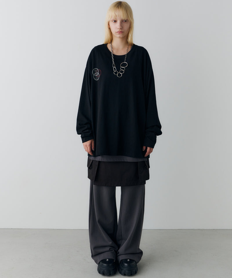 【予約】AIVER　エラープリントL/S TEE