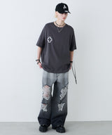 【一部予約】AIVER　MED CROSS S/S TEE