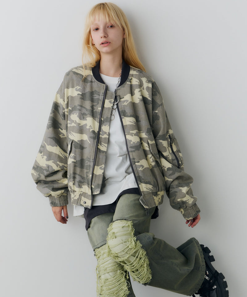 AFF AIVER　バイオウォッシュフライトジャケット