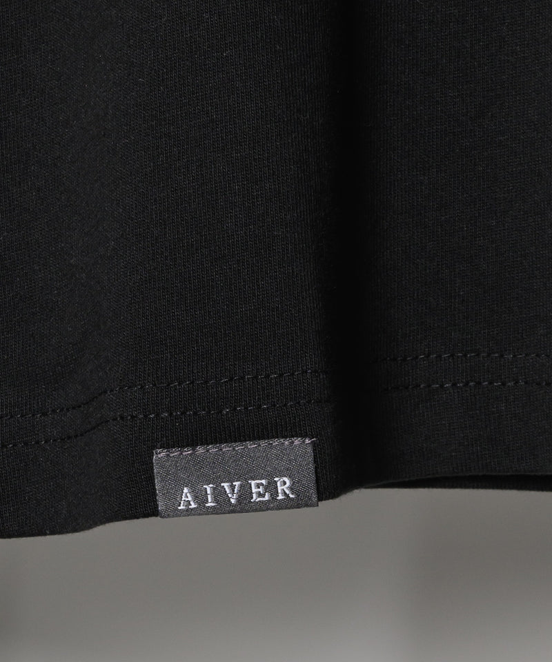 【予約】AIVER　30/2ウォッシュ天竺フットボールL/S TEE