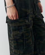 AFF AIVER　バイオウォッシュダブルニーカーゴパンツ