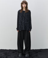 【予約】AIVER　フロッキーシアーヘンリーネックプルオーバー