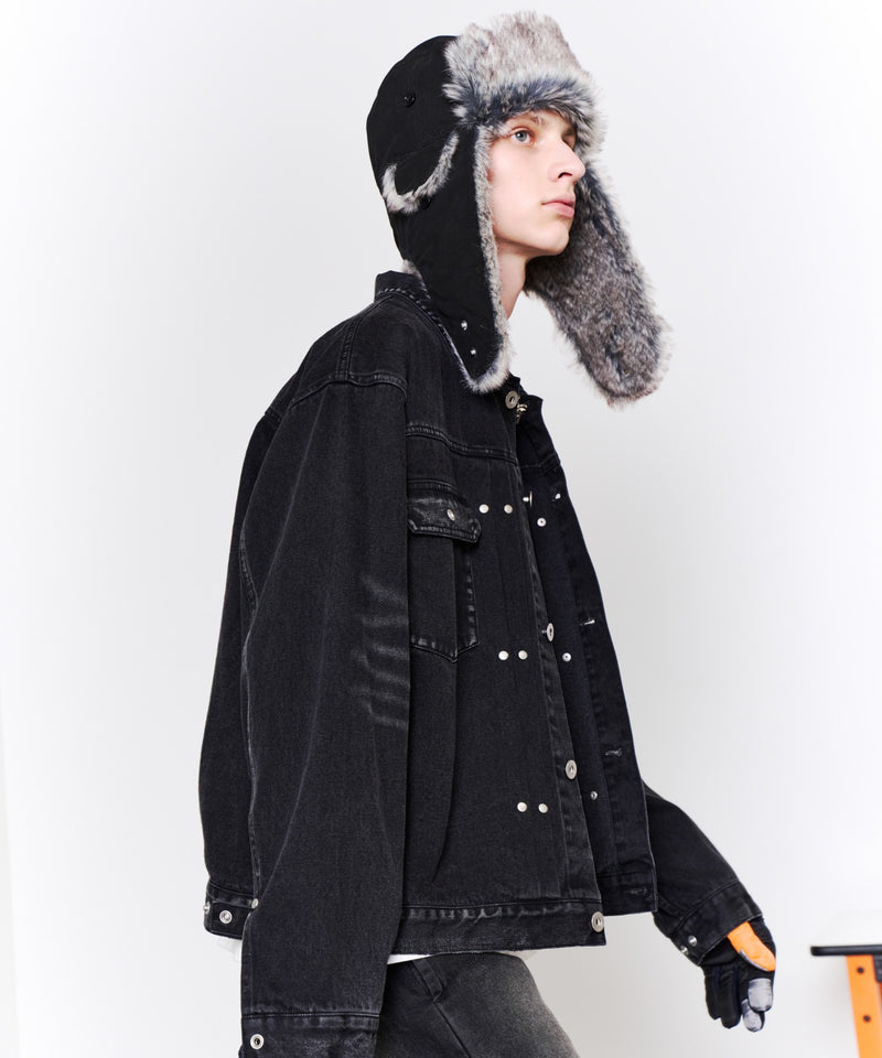 【ONLINE STORE 先行予約】NEW ERA×AIVER　WASHED A TRAPPER