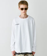 【予約】AIVER　30/2ウォッシュ天竺フットボールL/S TEE