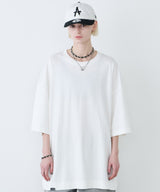 AIVER　16/‐ウォッシュ天竺モンスターS/S TEE