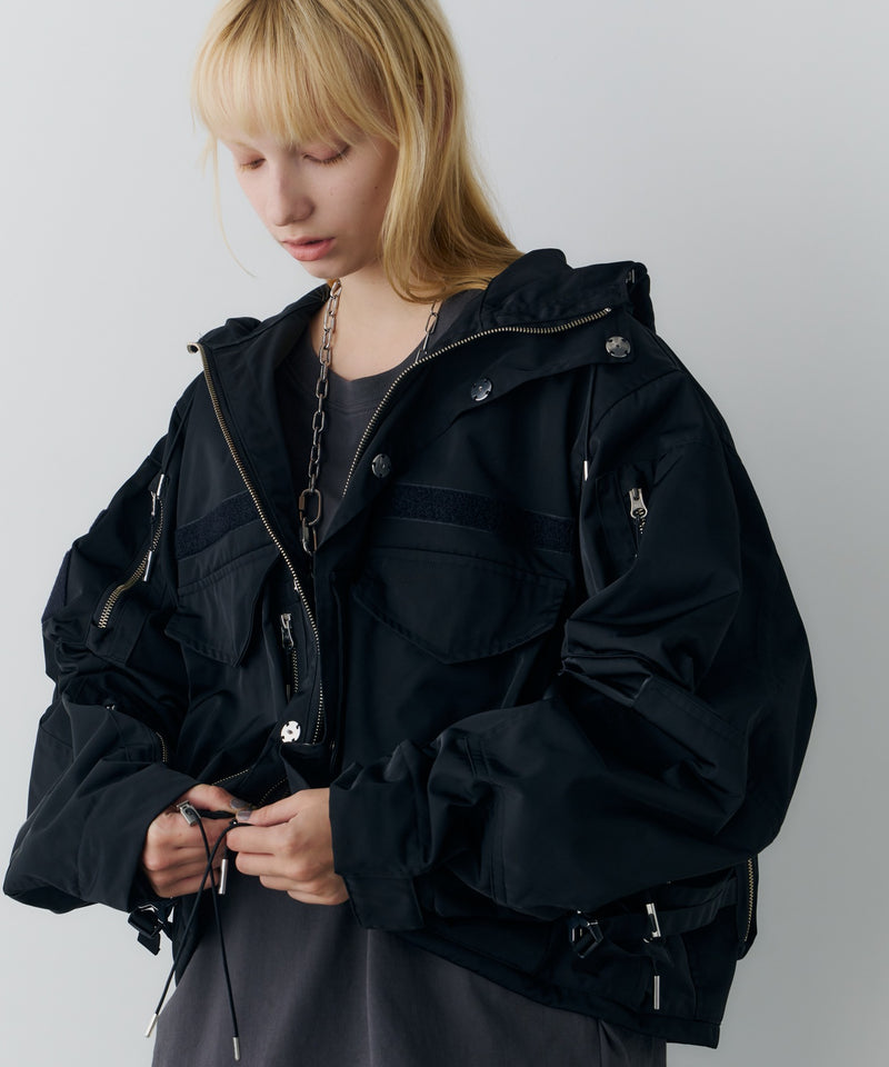 【予約】AIVER Atelier Made　ソロテックスショートフライトブルゾン