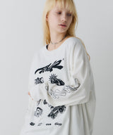 Johann×AIVER　刺繡L/S TEE