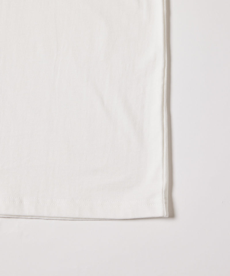 AIVER　スモーク刺繍ロンTEE