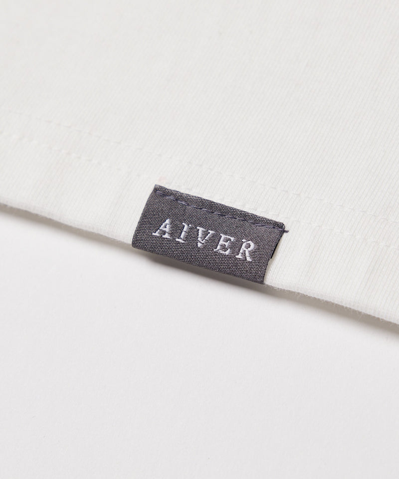 AIVER　スモーク刺繍ロンTEE
