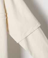 【ONLINE STORE先行予約】AIVER　レイヤードカットオフツイルシャツ