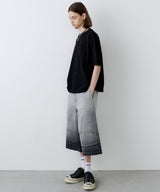 AIVER　30/2ウォッシュ天竺ガゼットポケットコンパクトS/S TEE