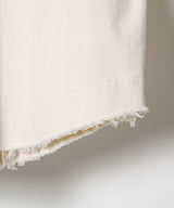 【ONLINE STORE先行予約】AIVER　レイヤードカットオフツイルシャツ