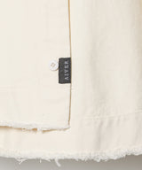 【ONLINE STORE先行予約】AIVER　レイヤードカットオフツイルシャツ