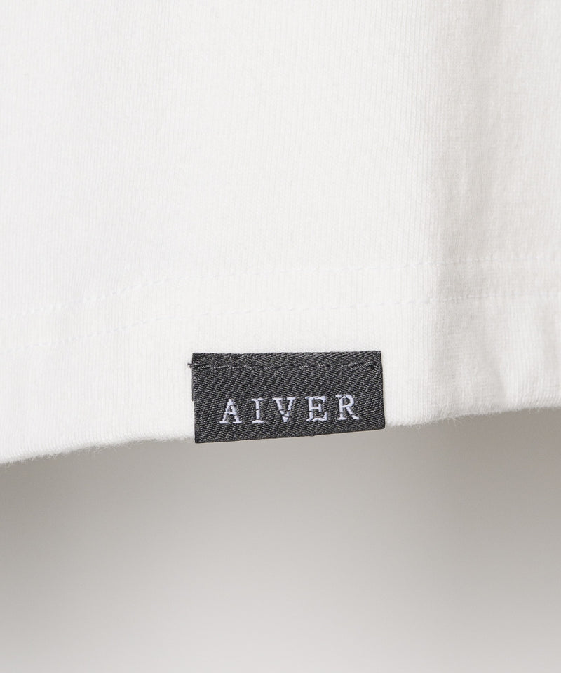 AIVER　レックス刺繍L/S TEE