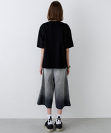 AIVER　30/2ウォッシュ天竺ガゼットポケットコンパクトS/S TEE