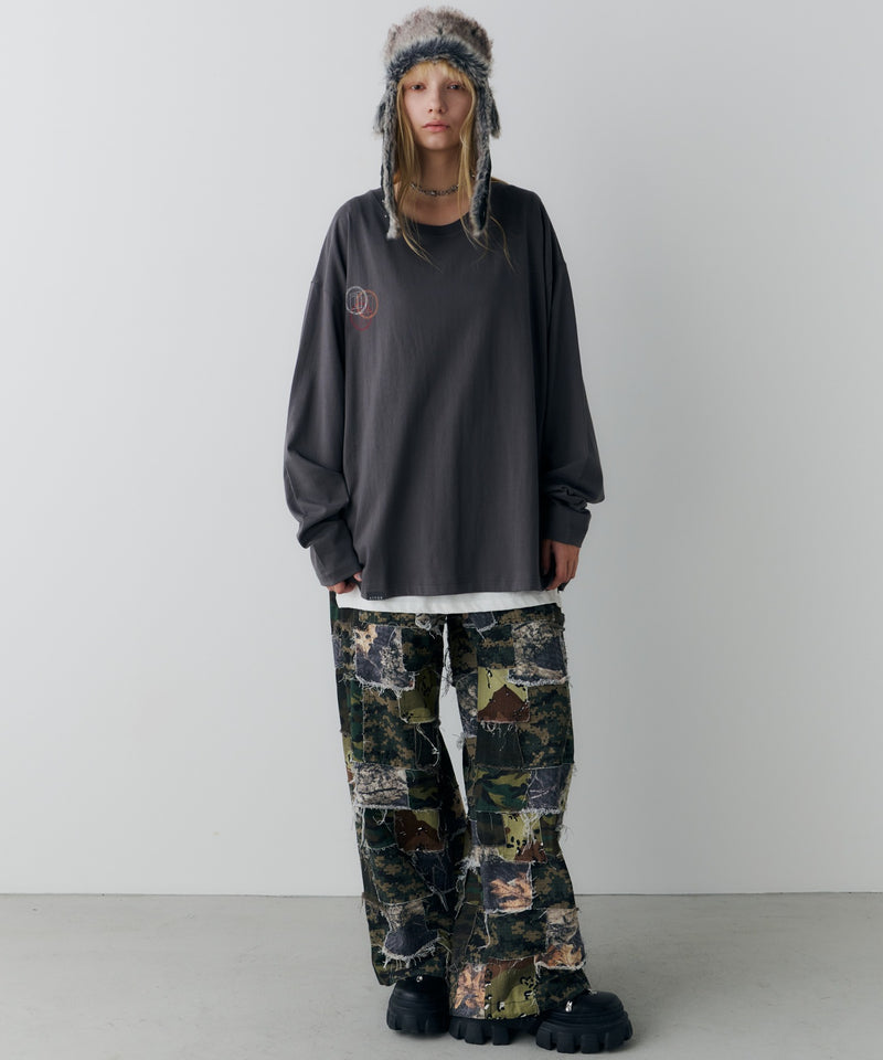 【予約】AIVER　エラープリントL/S TEE