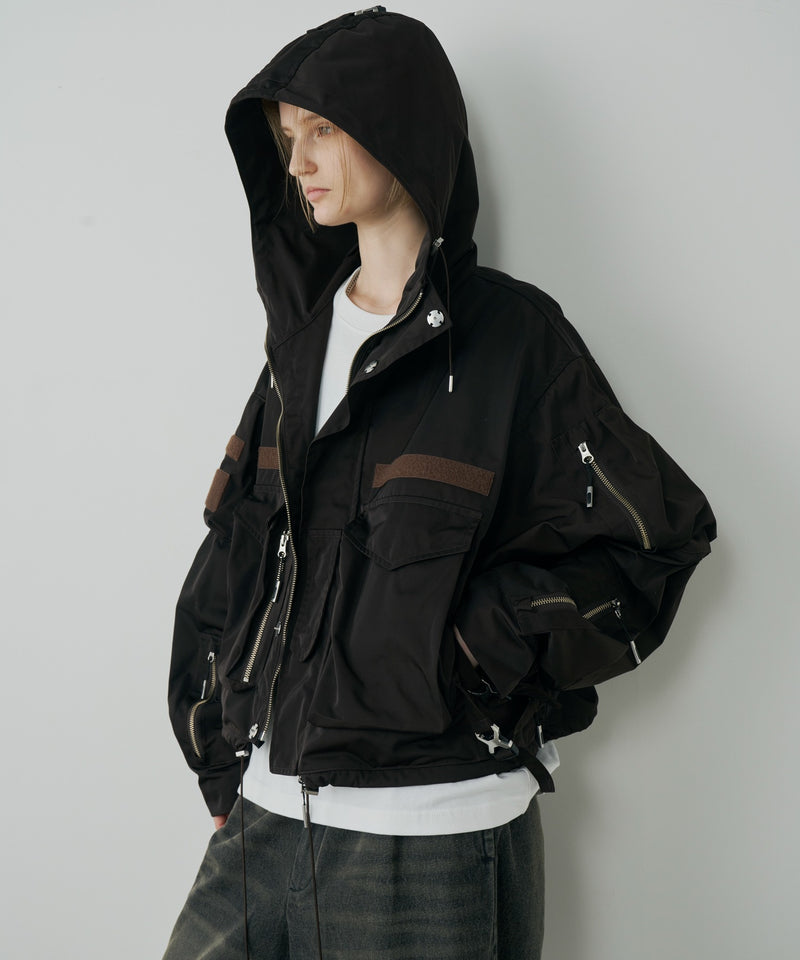 【予約】AIVER Atelier Made　ソロテックスショートフライトブルゾン