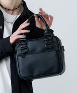 【ONLINE STORE先行予約】AFF AIVER　スクエアミニボストンバッグ