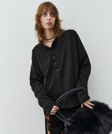 【予約】AFF AIVER　16/-ウォッシュ天竺カーディガン