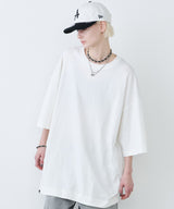 AIVER　16/‐ウォッシュ天竺モンスターS/S TEE