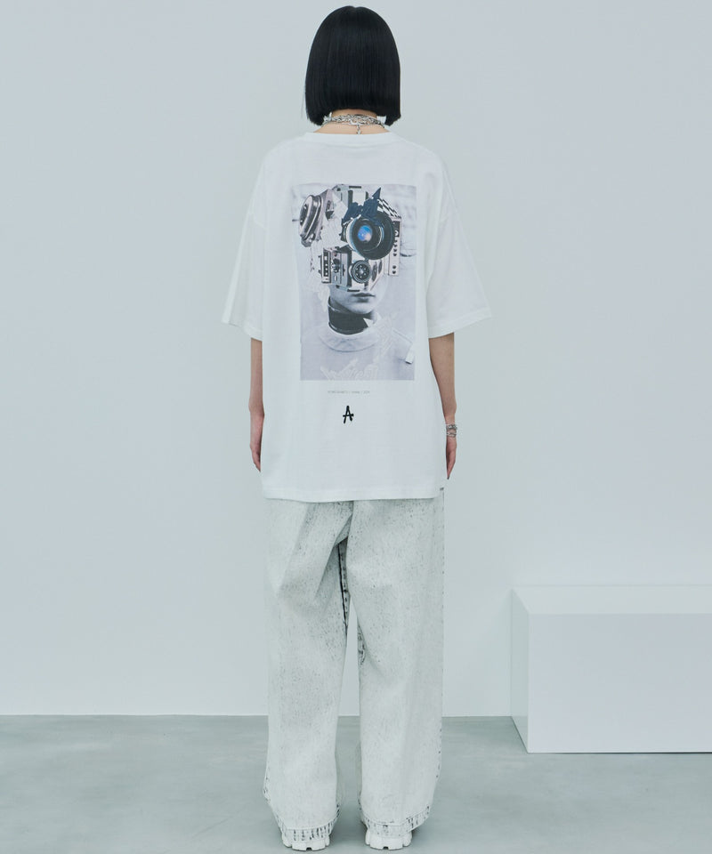 岡本奇太郎×AIVER　フェイスS/S TEE