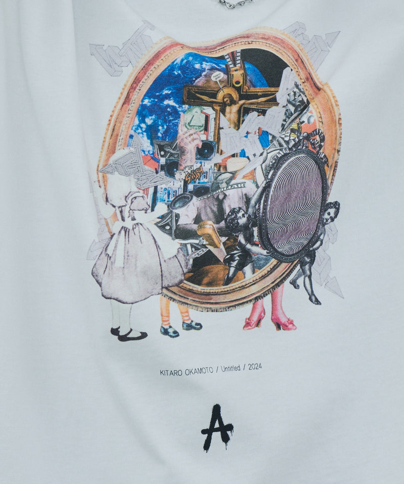 岡本奇太郎×AIVER　ワンダーランドS/S TEE