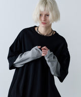 【ONLINE STORE先行予約】AFF AIVER　ワッフルレイヤードL/S TEE