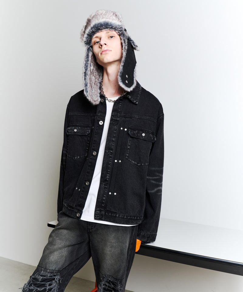 【ONLINE STORE 先行予約】NEW ERA×AIVER　WASHED A TRAPPER