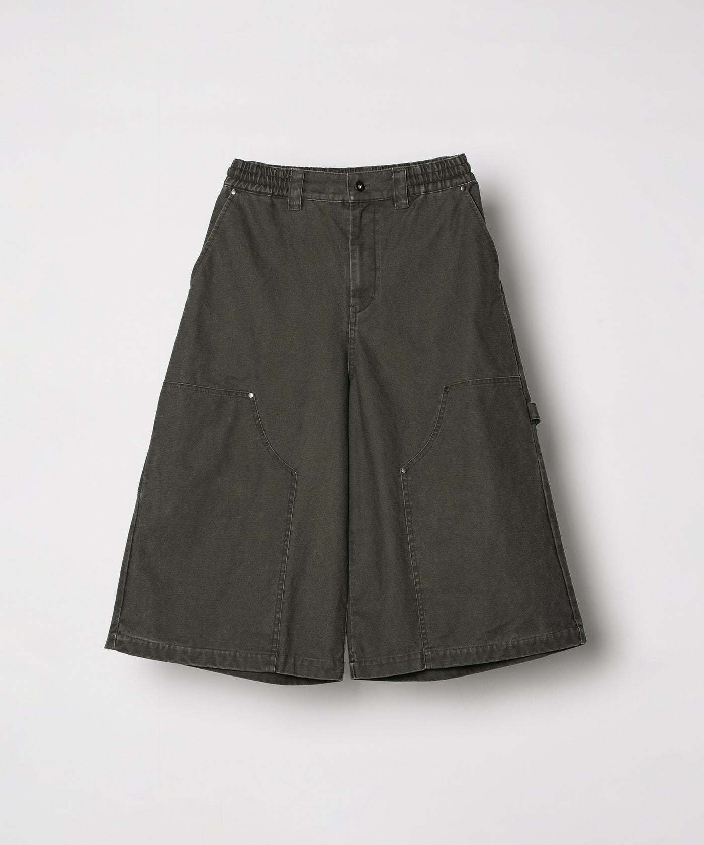 AIVER ワイドクォーターダブルニーパンツ