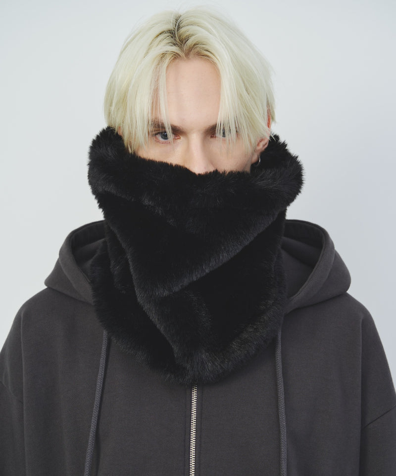 【予約】AFF AIVER　ボリュームファー ネックウォーマー