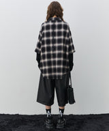 【予約】AIVER　ワッフルレイヤードオンブレチェックシャツ