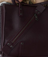 AFF AIVER　スラッシュジップトートバッグ