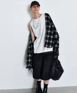 model：H185 B81 W65 H90 着用サイズ：MEDIUM