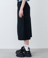 AIVER　ワイドクォーターダブルニーパンツ