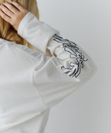 Johann×AIVER　刺繡L/S TEE