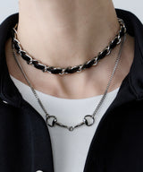 【予約】AFF AIVER　ホースビットショートネックレス　MADE IN JAPAN