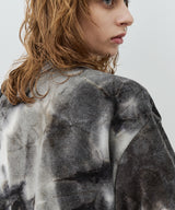 【予約】AFF AIVER　ムラ染めニットL/S TEE